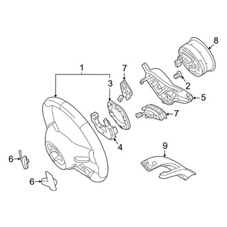 Mercedes-Benz OE - Steering Wheel & Trim (Sport Wheel), (Base / 4Matic)