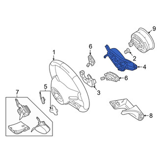 Mercedes-Benz OE - Steering Wheel Transmission Shift Control Switch