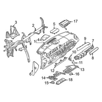 Mercedes-Benz OE - Instrument Panel