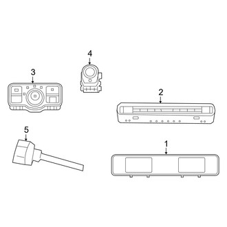 Mercedes-Benz OE - Instrument Panel - Cluster & Switches