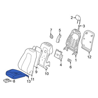 Mercedes-Benz OE - Front Right Seat Cushion Foam