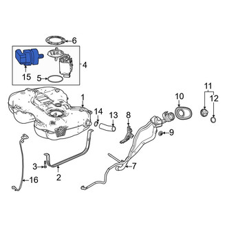 Mercedes-Benz OE - Fuel Pressure Sensor