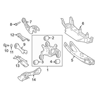 Mercedes-Benz OE - Rear Suspension - Suspension Components (Base)