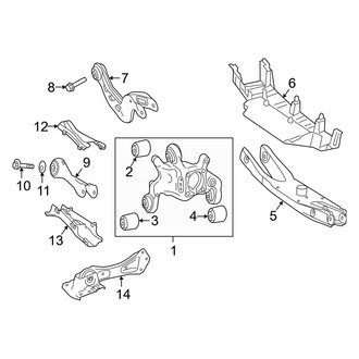 Mercedes-Benz OE - Rear Suspension - Suspension Components (4Matic)