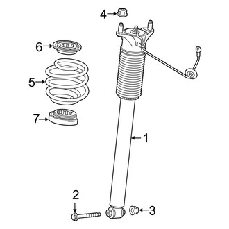 Mercedes-Benz OE - Rear Suspension - Shocks & Components (4Matic)