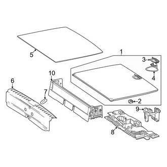 Mercedes-Benz OE - Rear Body & Floor - Interior Trim