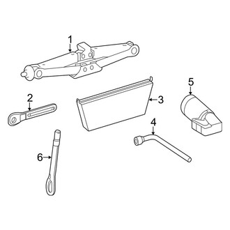 Mercedes-Benz OE - Rear Body & Floor - Jack & Components