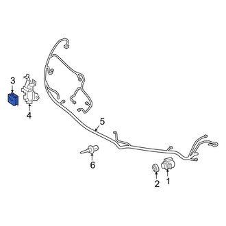 Mercedes-Benz OE - Front Collision Warning Sensor