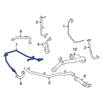 Mercedes-Benz OE - Turbocharger Coolant Line