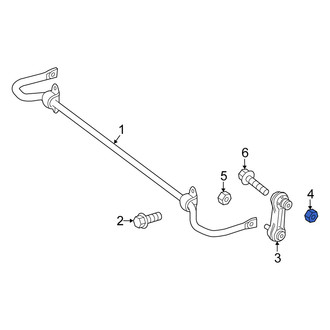 Mercedes-Benz OE - Suspension Shock Absorber Nut
