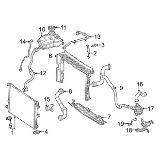 Mercedes-Benz OE - Cooling - Radiator & Components