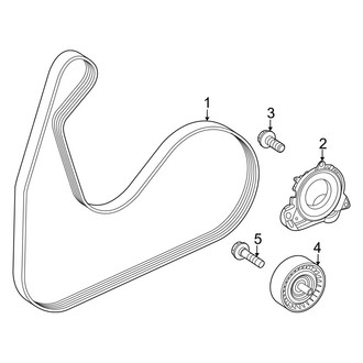 Mercedes-Benz OE - Cooling - Belts & Pulleys