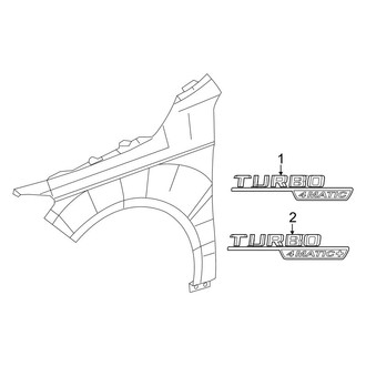 Mercedes-Benz OE - Fender - Exterior Trim