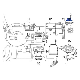 Mercedes-Benz OE - Lighting Control Module