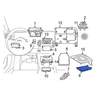 Mercedes-Benz OE - Instrument Panel Circuit Board