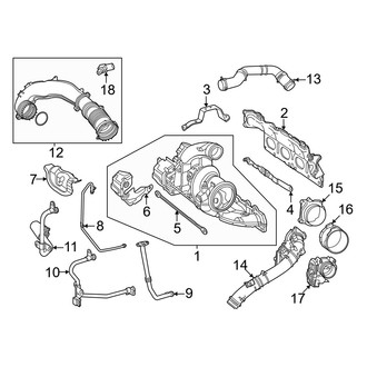 Mercedes-Benz OE - Engine - Turbocharger & Components