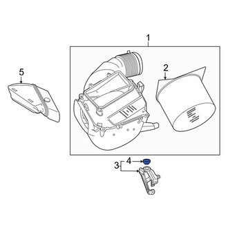 Mercedes-Benz OE - Air Filter Housing Grommet