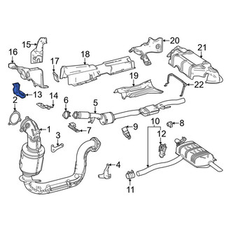 Mercedes-Benz OE - Front Right Lower Floor Pan Heat Shield