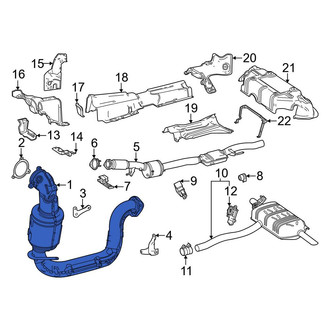 Mercedes-Benz OE - Catalytic Converter