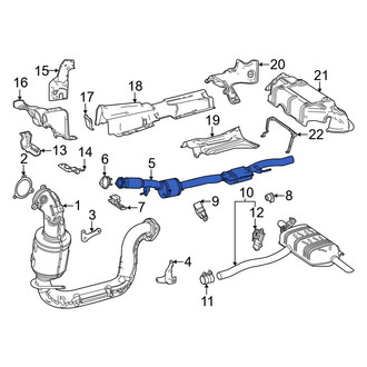 Mercedes-Benz OE - Catalytic Converter