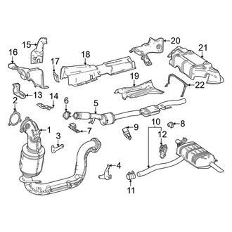 Mercedes-Benz OE - Exhaust System - Exhaust Components