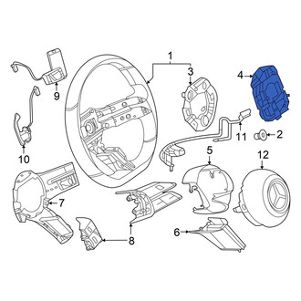 Mercedes-Benz OE - Horn Contact Ring