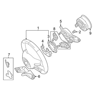 Mercedes-Benz OE - Steering Wheel & Trim (With Sport Wheel)