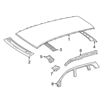 Mercedes-Benz OE - Roof & Components (W/O Panoramic Roof)