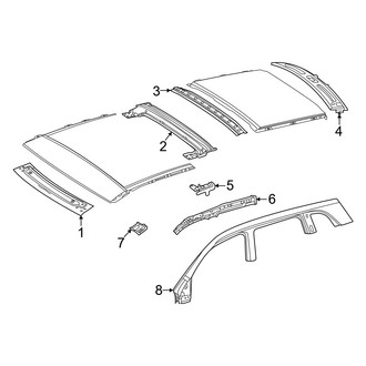 Mercedes-Benz OE - Roof & Components (With Panoramic Roof)