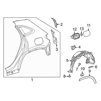 Mercedes-Benz OE - Quarter Panel & Components