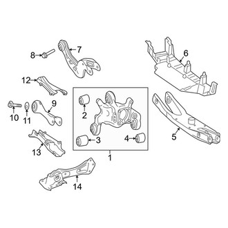 Mercedes-Benz OE - Rear Suspension - Suspension Components