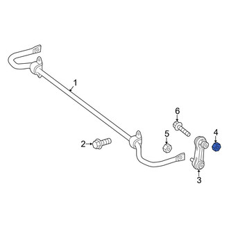 Mercedes-Benz OE - Suspension Strut Mount Nut