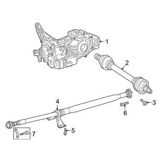 Mercedes-Benz OE - Rear Suspension - Axle & Differential