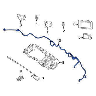 Mercedes-Benz OE - Rear Parking Aid System Wiring Harness
