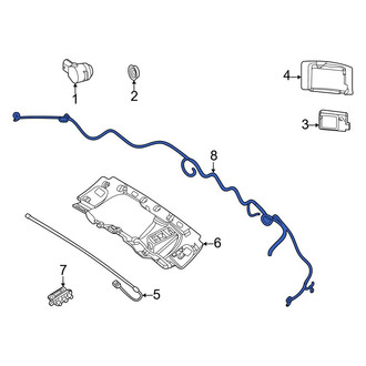 Mercedes-Benz OE - Rear Parking Aid System Wiring Harness