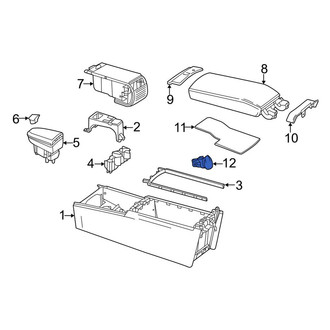 Mercedes-Benz OE - Front 12 Volt Accessory Power Outlet