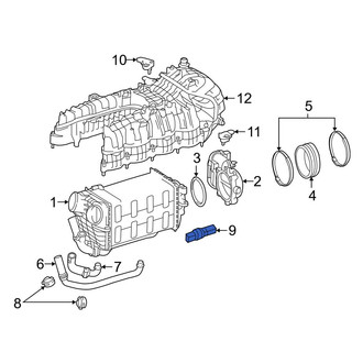 Mercedes-Benz OE - Air Charge Temperature Sensor