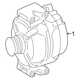 Mercedes-Benz OE - Electrical - Alternator (Sport Utility Coupe C292 Body Code 5.5L)