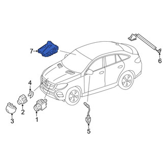 Mercedes-Benz OE - Front Lane Departure System Camera