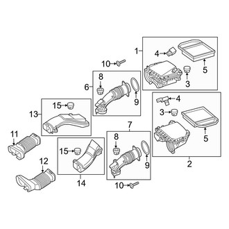 Mercedes-Benz OE - Engine - Air Intake