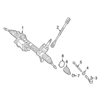 Mercedes-Benz OE - Steering Gear & Linkage (Sport Utility Coupe C292 Body Code)