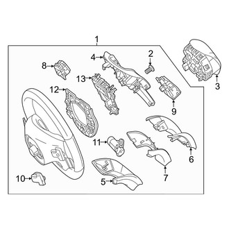 Mercedes-Benz OE - Steering Wheel & Trim