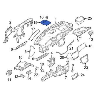 Mercedes-Benz OE - Speaker Cover