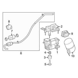 Mercedes-Benz OE - Rear Suspension - Ride Control Components