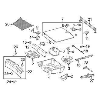 Mercedes-Benz OE - Rear Body & Floor - Interior Trim (Floor Trim)