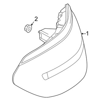 Mercedes-Benz OE - Rear Lamps - Tail Lamps (Quarter Panel)