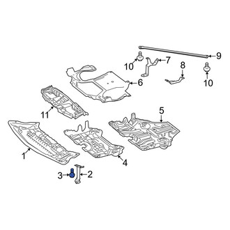 Mercedes-Benz OE - Engine Oil Cooler Bolt