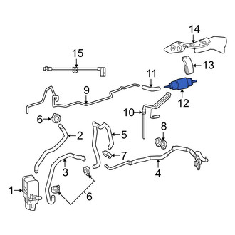 Mercedes-Benz OE - Left Electric Fuel Pump