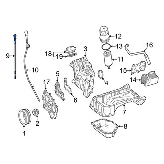 Mercedes-Benz OE - Engine Oil Dipstick