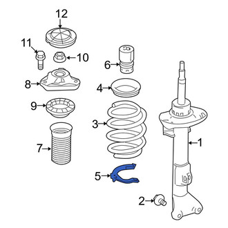 Mercedes-Benz OE - Lower Coil Spring Insulator